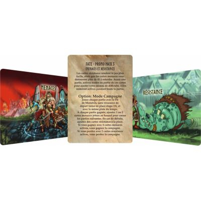 Jeu de Plateau Goodie Fate - Promo Pack 3 - Menaces et Rsistance