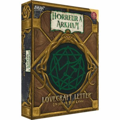 Jeu de Cartes Best-Seller Horreur  Arkham - Un Jeu Love letter : Lovecraft Letter