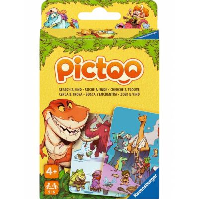 Jeu de Cartes Enfant Pictoo - Cherche et Trouve - Dinosaures