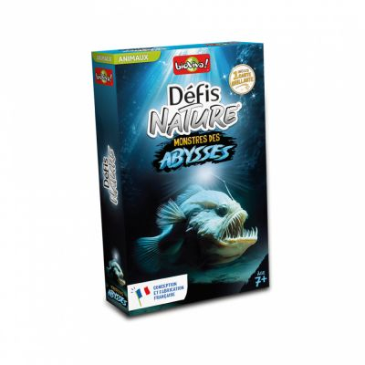 Jeu de Cartes Enfant Dfis Nature : Monstres des abysses