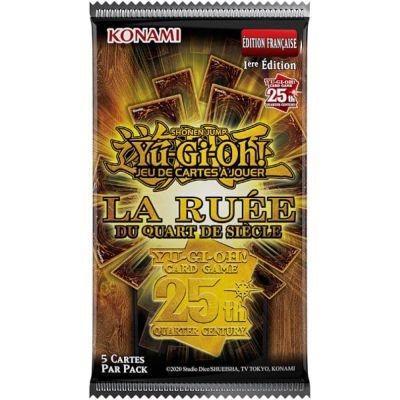 Booster Franais Yu-Gi-Oh! La Rue du Quart de Sicle