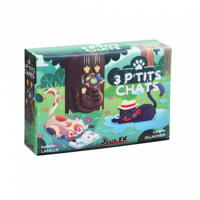 Jeu de Cartes Enfant 3 P'tits Chats 