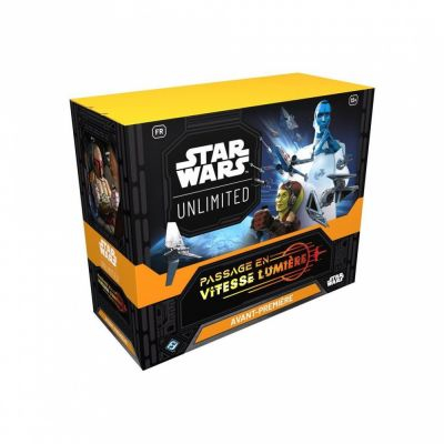 Decks Prconstruits Star Wars Unlimited Pack d'Avant-Premire - Passage en Vitesse Lumire 