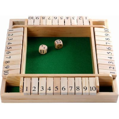 Jeu de Plateau  Shut the box - 4 joueurs