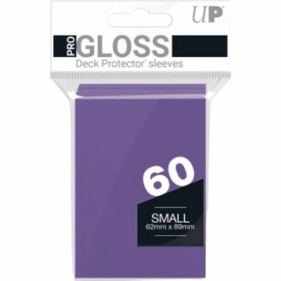 Protges Cartes Format JAP  Sleeves Ultra-pro Mini Par 60 Violet (Purple) - GLOSS