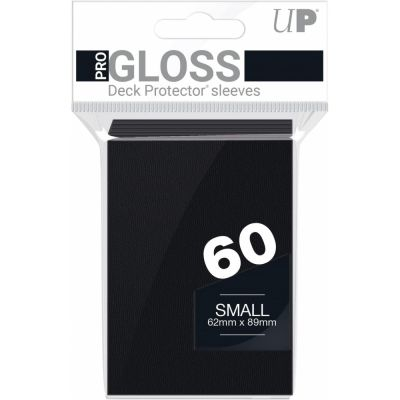 Protges Cartes Format JAP  Sleeves Ultra-pro Mini Par 60 Noir - GLOSS