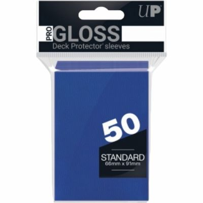 Protges Cartes Standard  Sleeves Ultra-pro Standard Par 50 Bleu Fonc