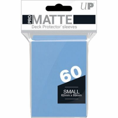Protges Cartes Format JAP  Sleeves Ultra-pro Mini Par 60 Bleu Mc Matte